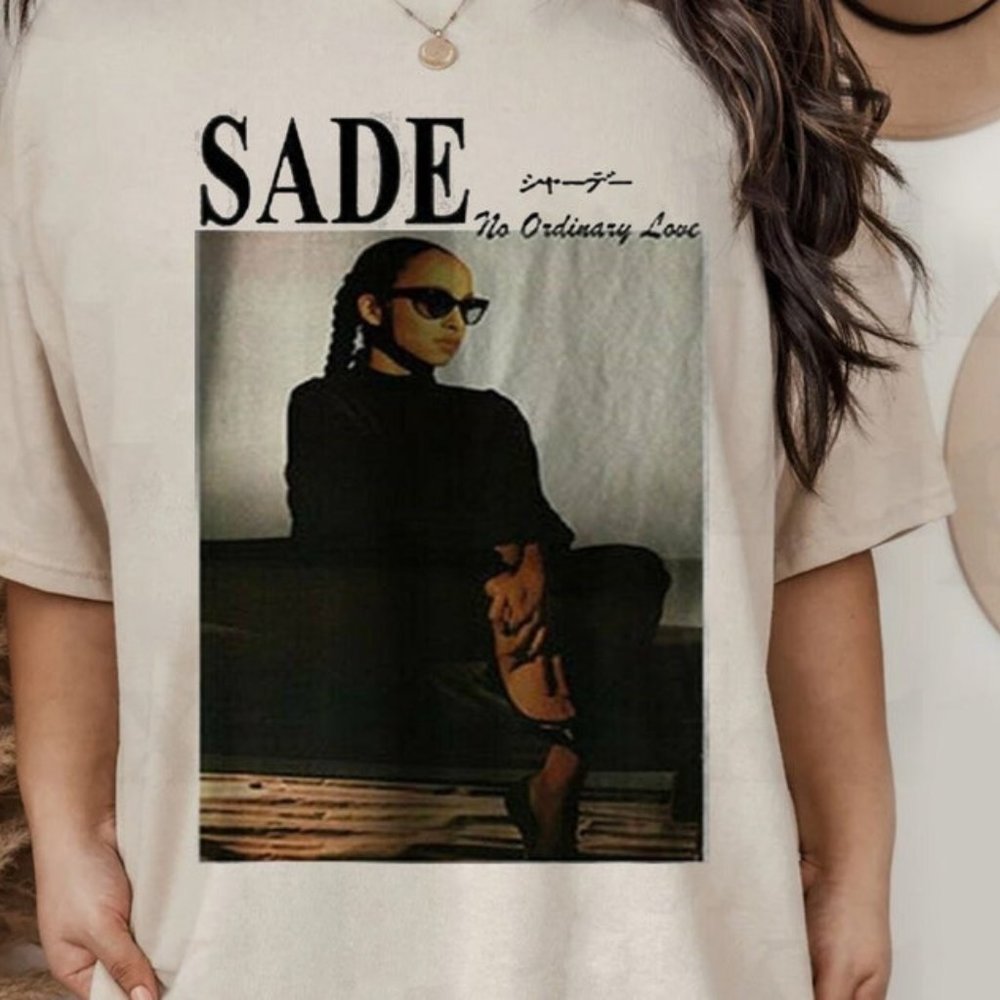 Sade No Ordinary Love t Shirt, Sade Tour Crewneck Tshirt, Sade Adu Shirt, Sade R
